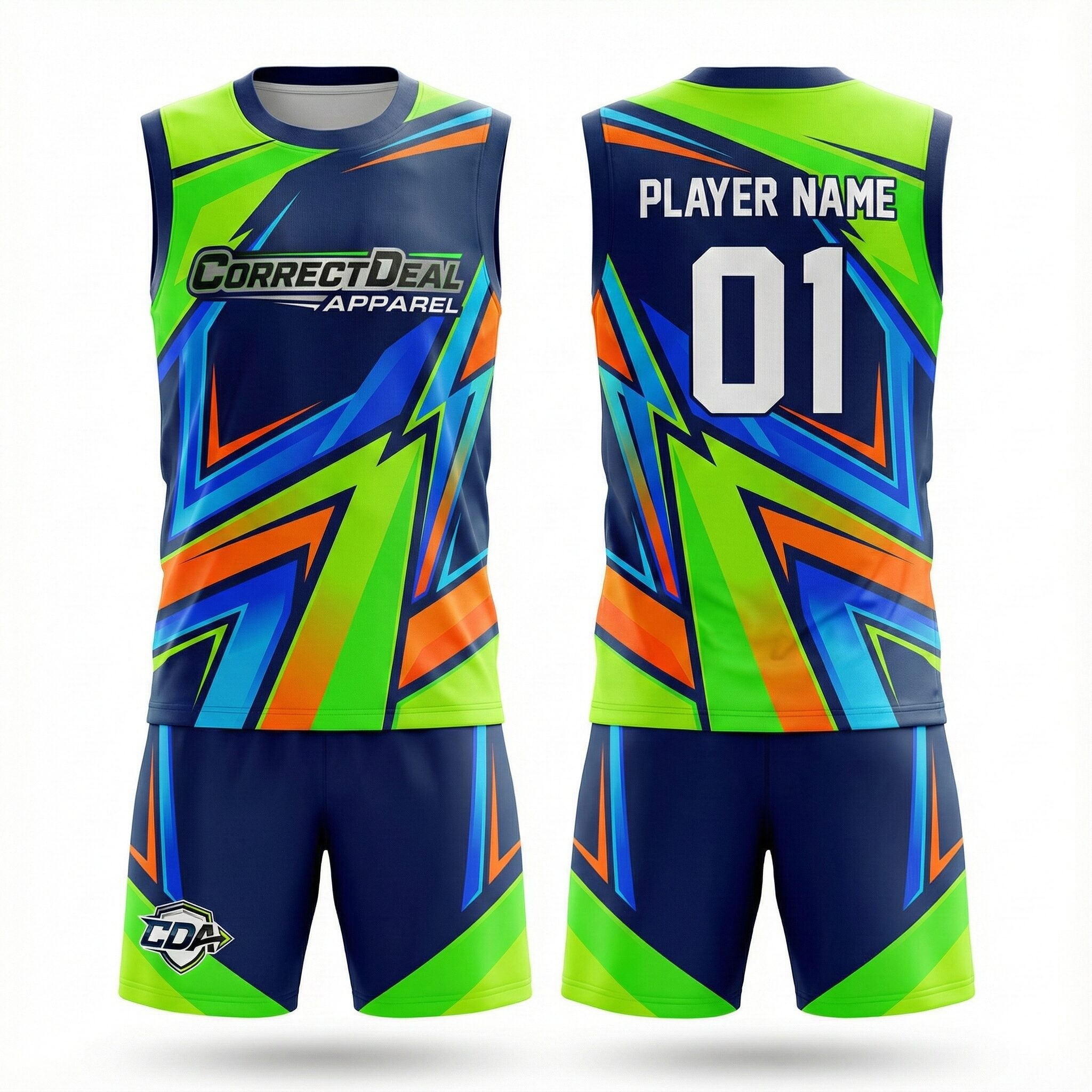 Private Label Performance Volleyball Uniform Sets