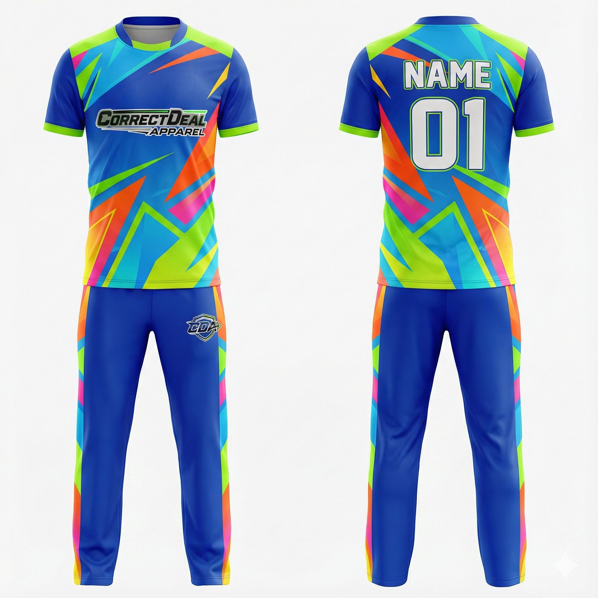 Wholesale Custom Cut and Sew Cricket Uniforms