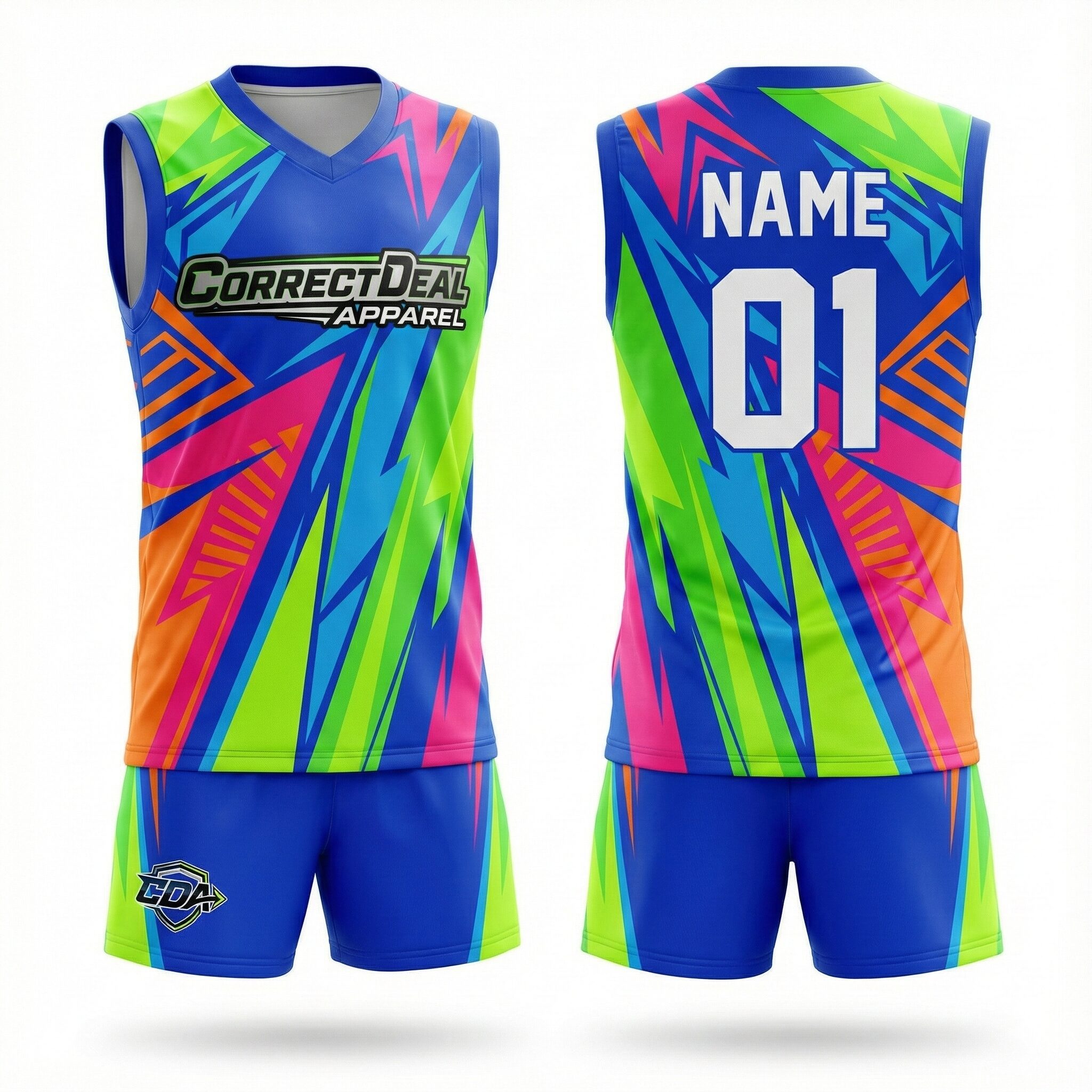 Private Label Performance Volleyball Uniform Sets