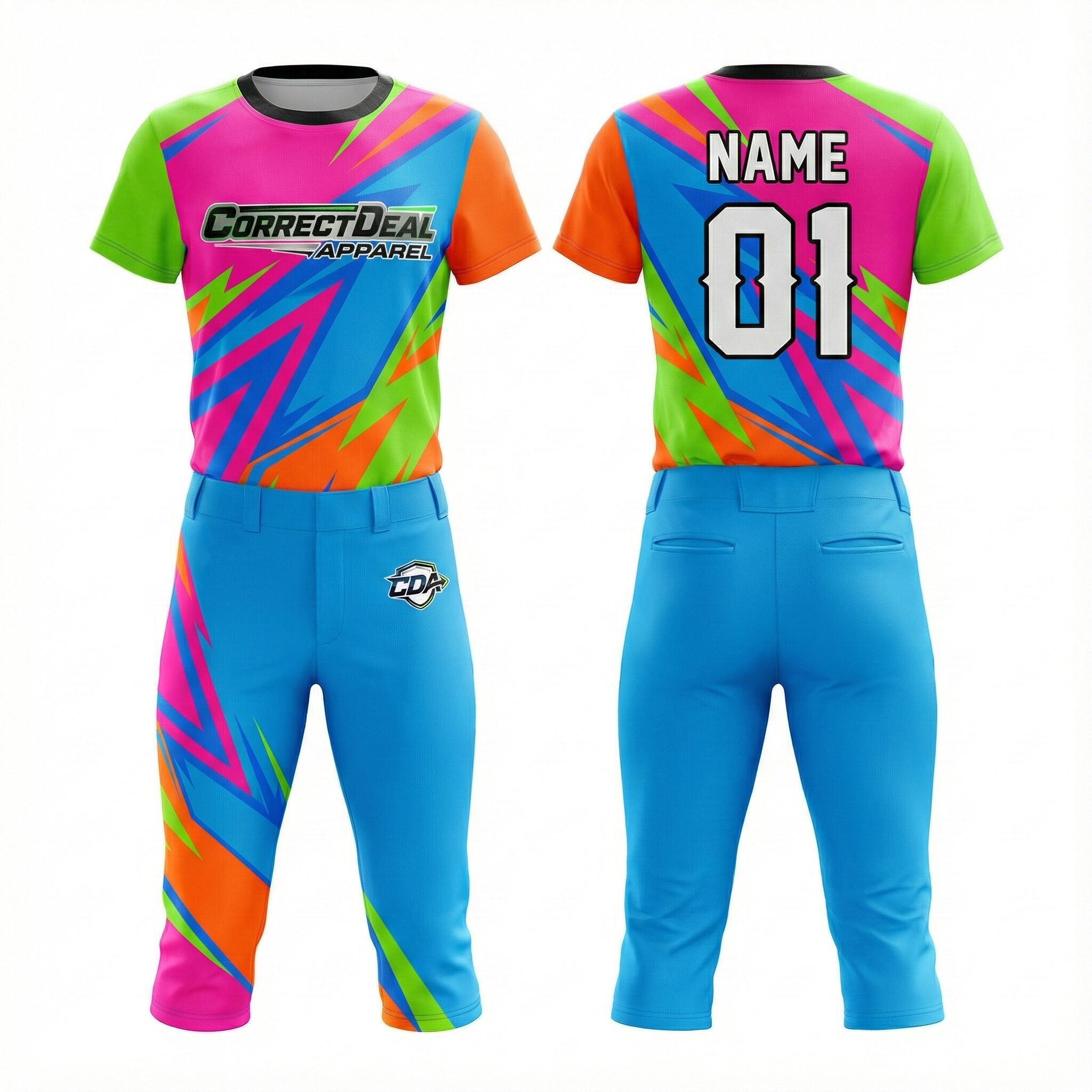 Custom Performance Softball Uniform Manufacturing Services