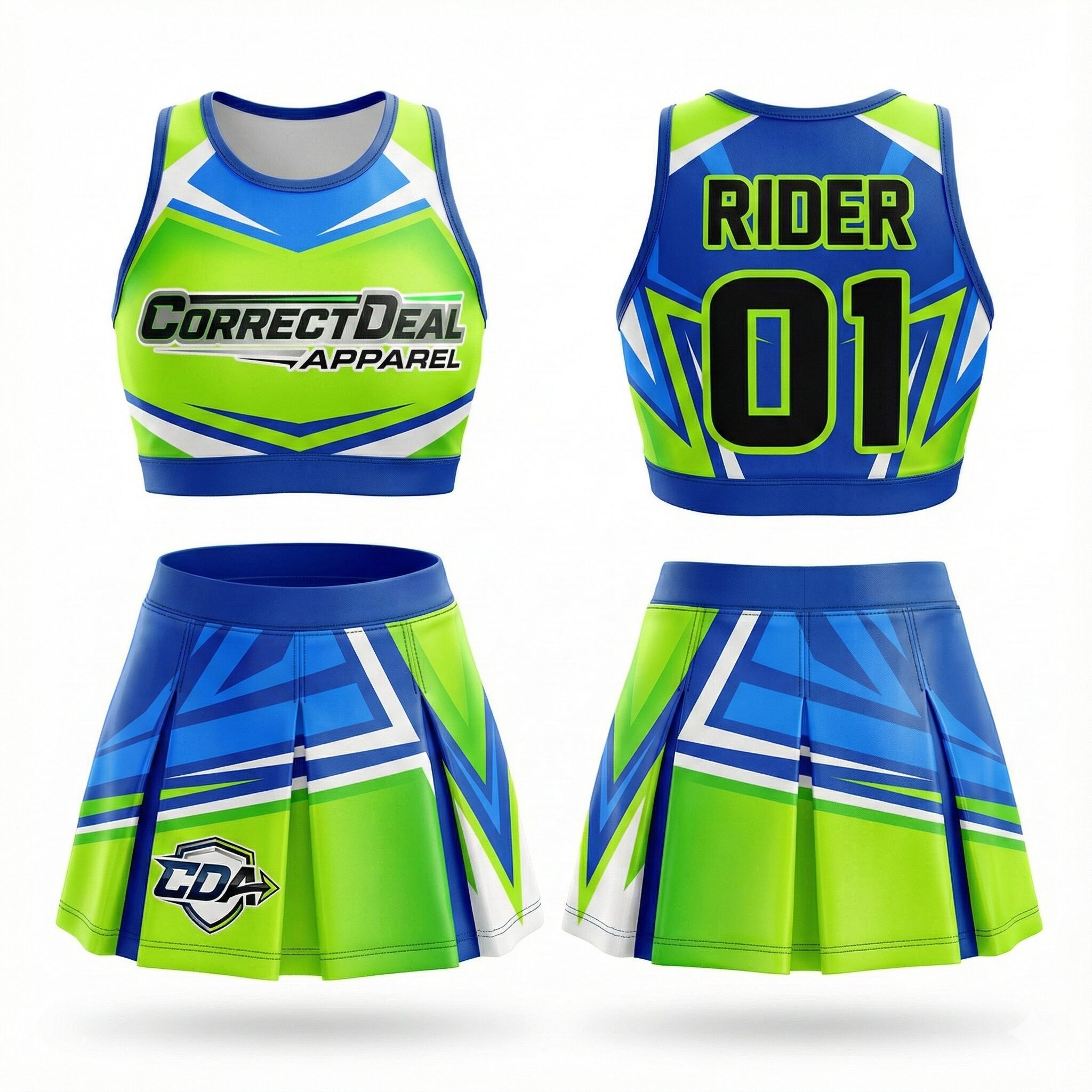 Custom Performance Cheerleading Uniform Manufacturing Services