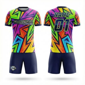 Custom Sublimated 7 on 7 Football Uniform Sets