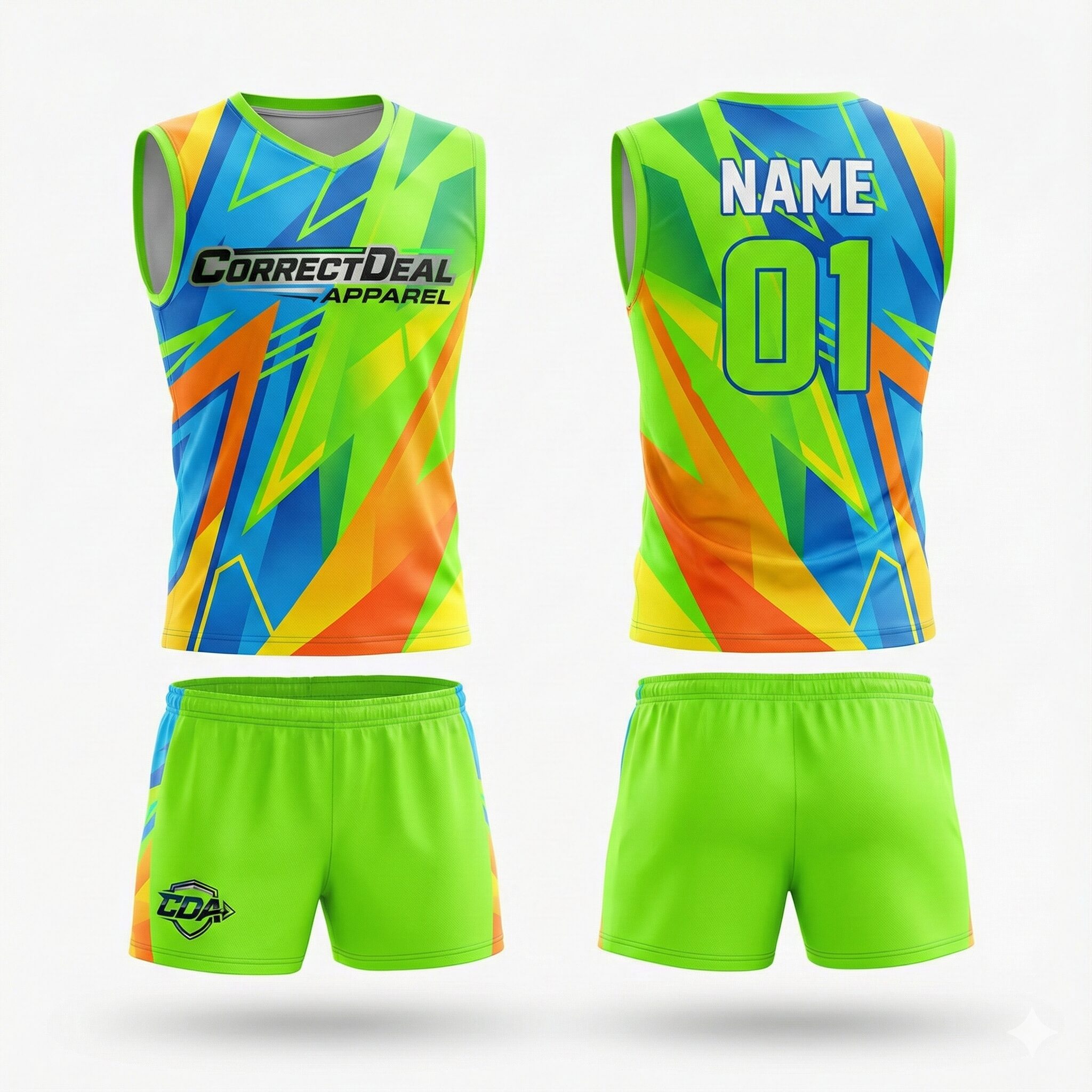 Private Label Performance Volleyball Uniform Sets