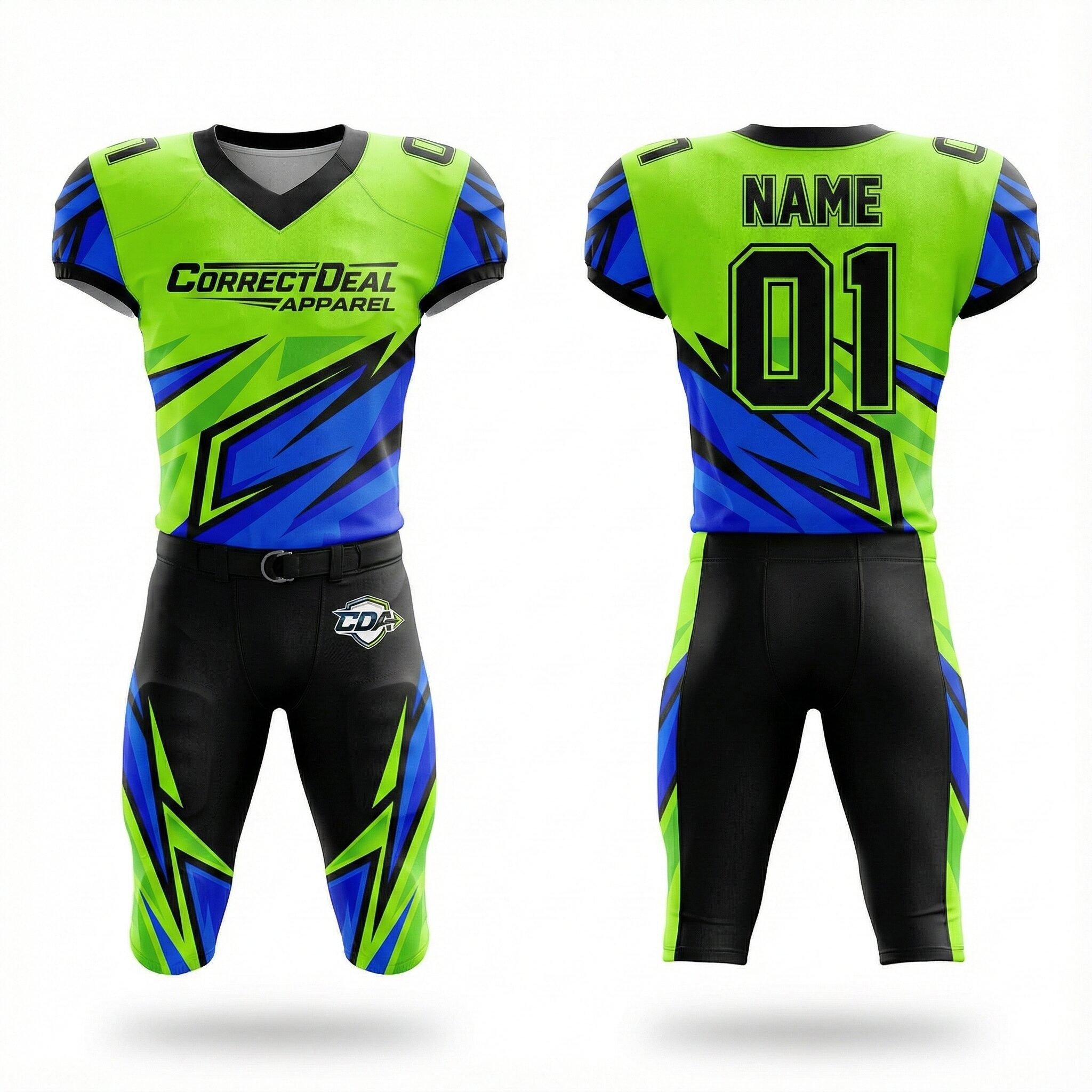 Custom Performance American Football Uniform Manufacturing