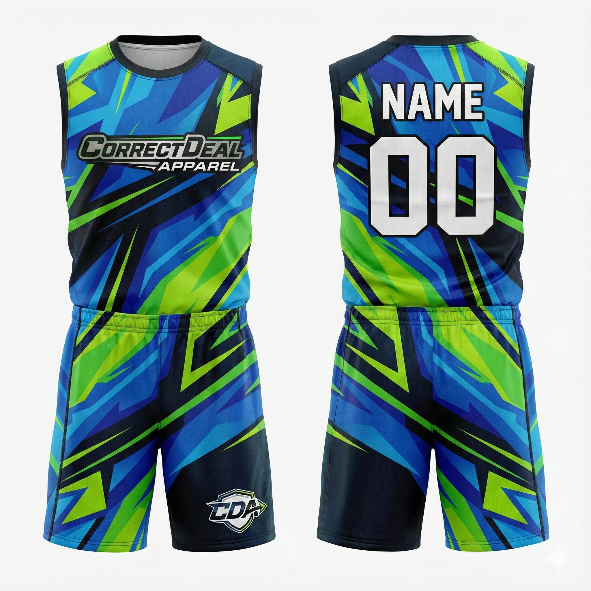Custom Sublimated Performance Flag Football Uniforms
