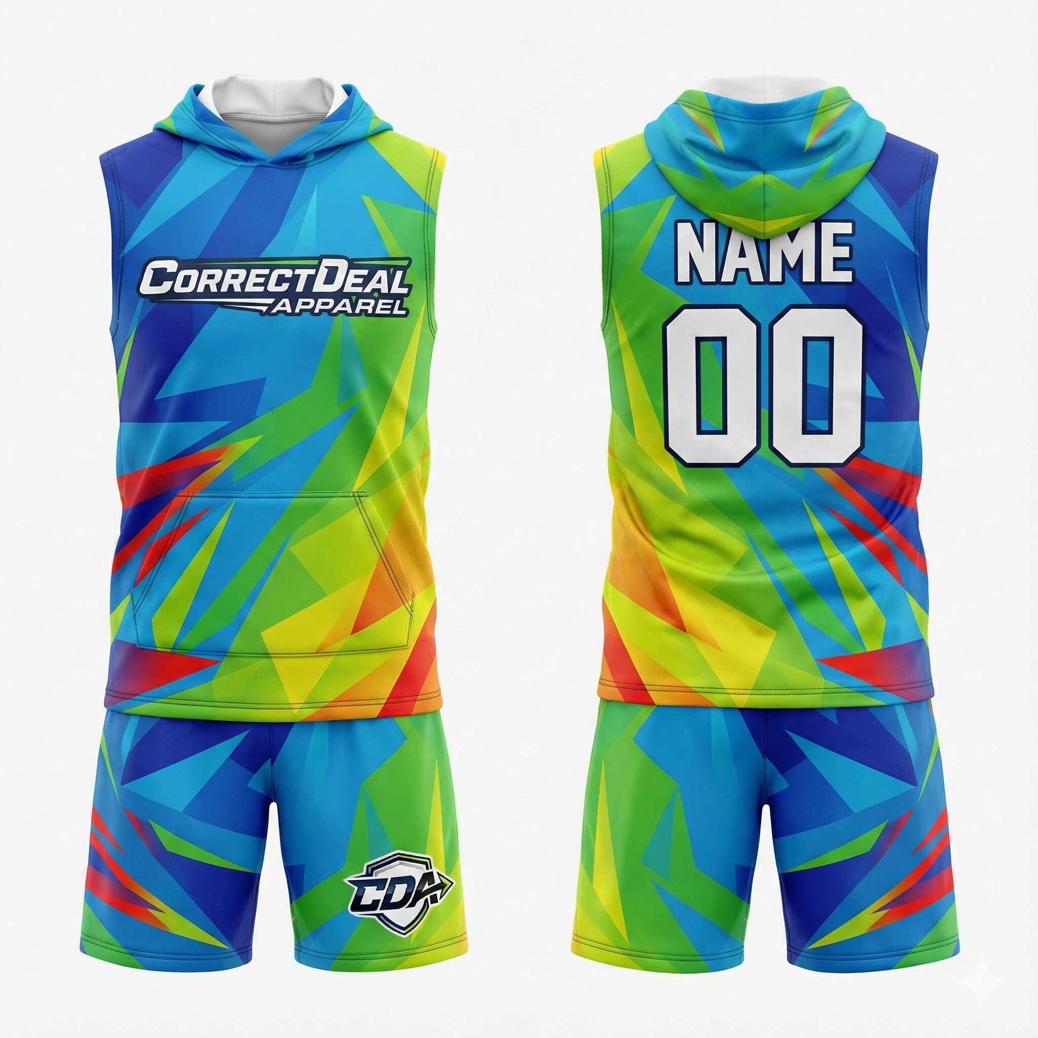 Custom Sublimated Performance Flag Football Uniforms