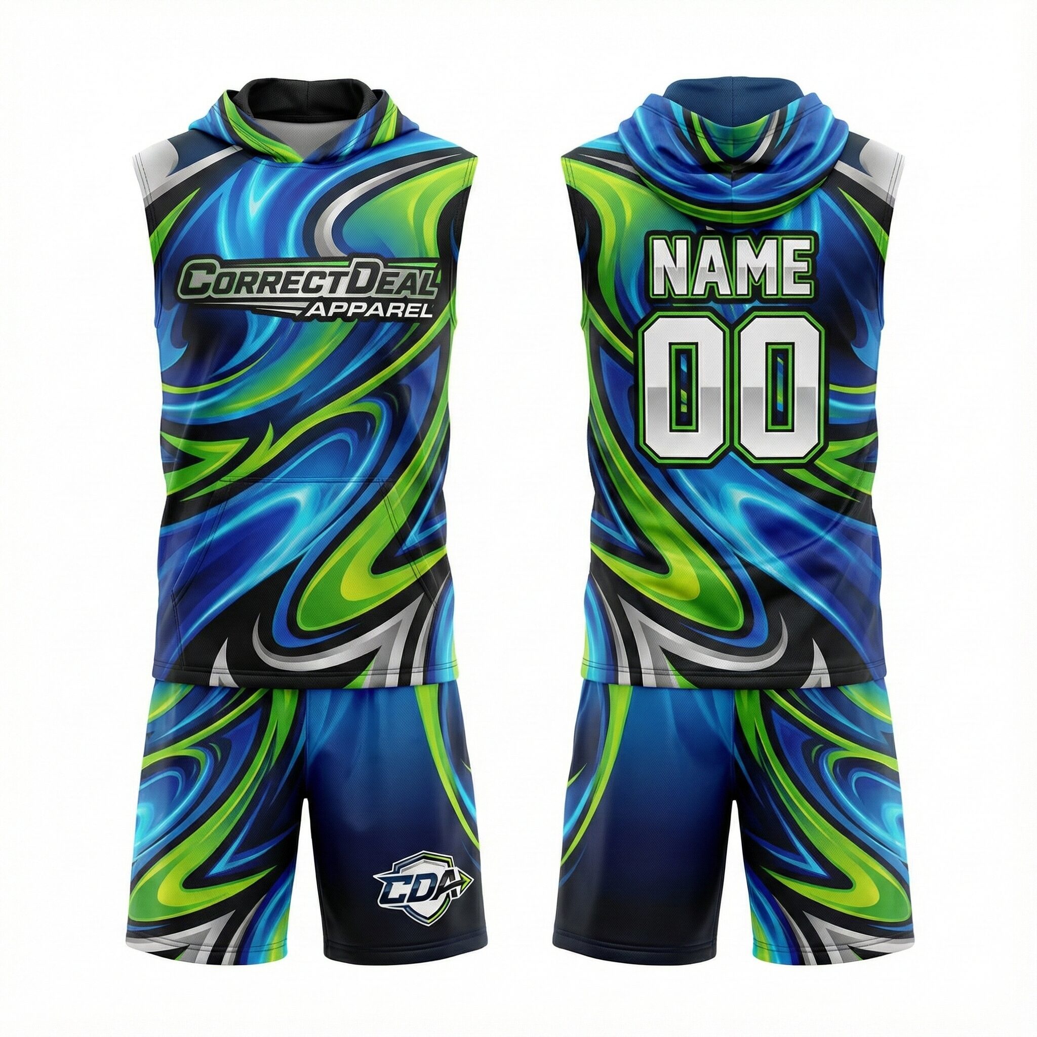 Custom Sublimated Performance Flag Football Uniforms
