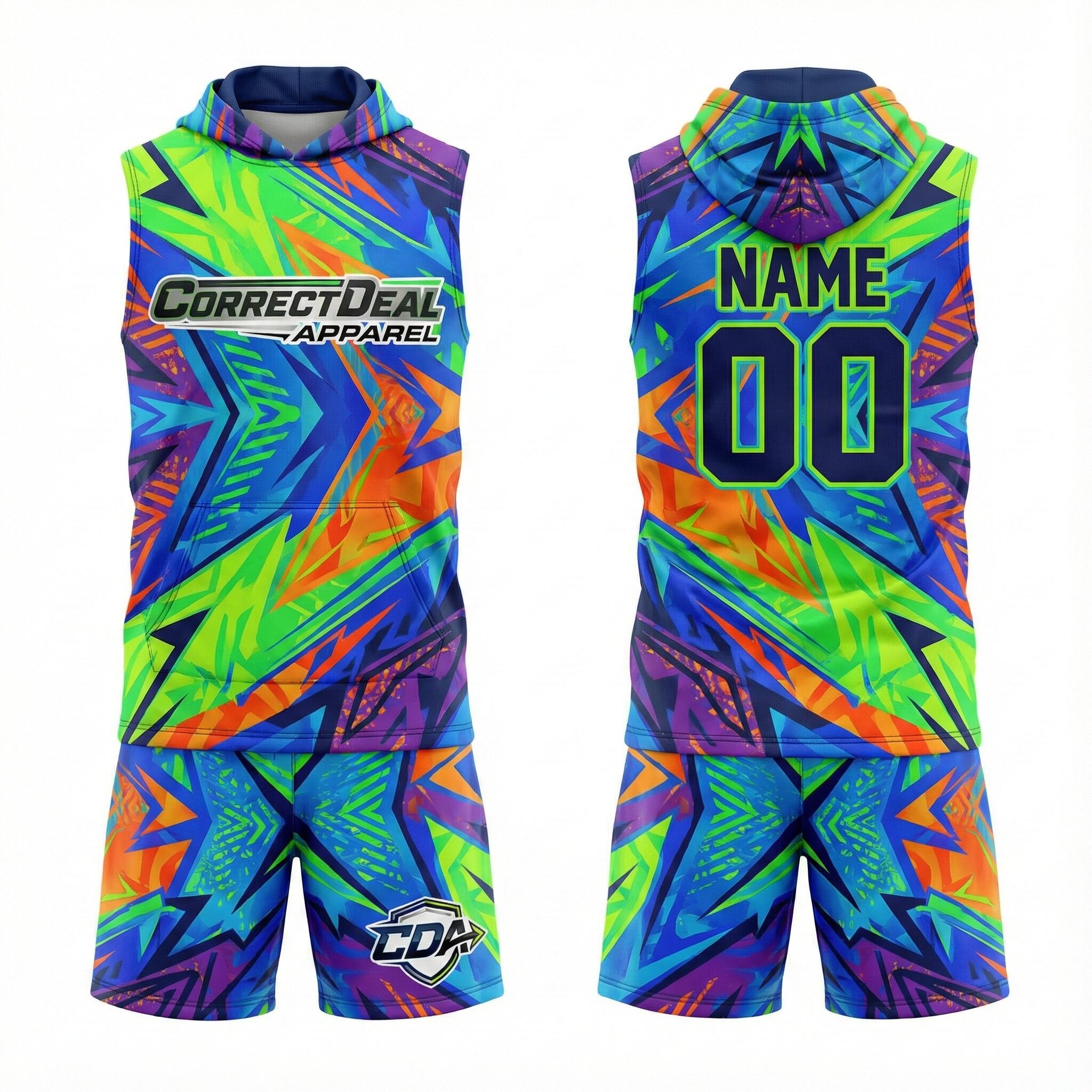 Custom Sublimated Performance Flag Football Uniforms