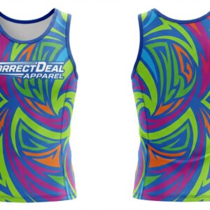 Correct Deal Apparel Gymnastics Tank Top – Advanced Moisture Management – Professional Training & Activewear
