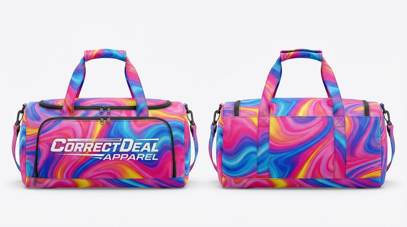 Correct Deal Apparel Gymnastics Duffle Bag – High-Capacity Reinforced Storage – Professional Travel & Gear Management