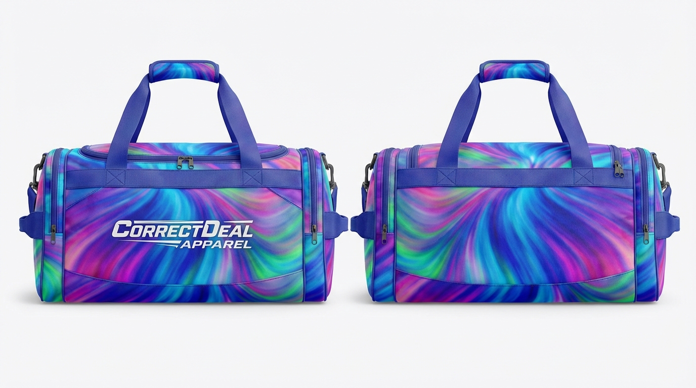 Correct Deal Apparel Gymnastics Duffle Bag – High-Capacity Reinforced Storage – Professional Travel & Gear Management