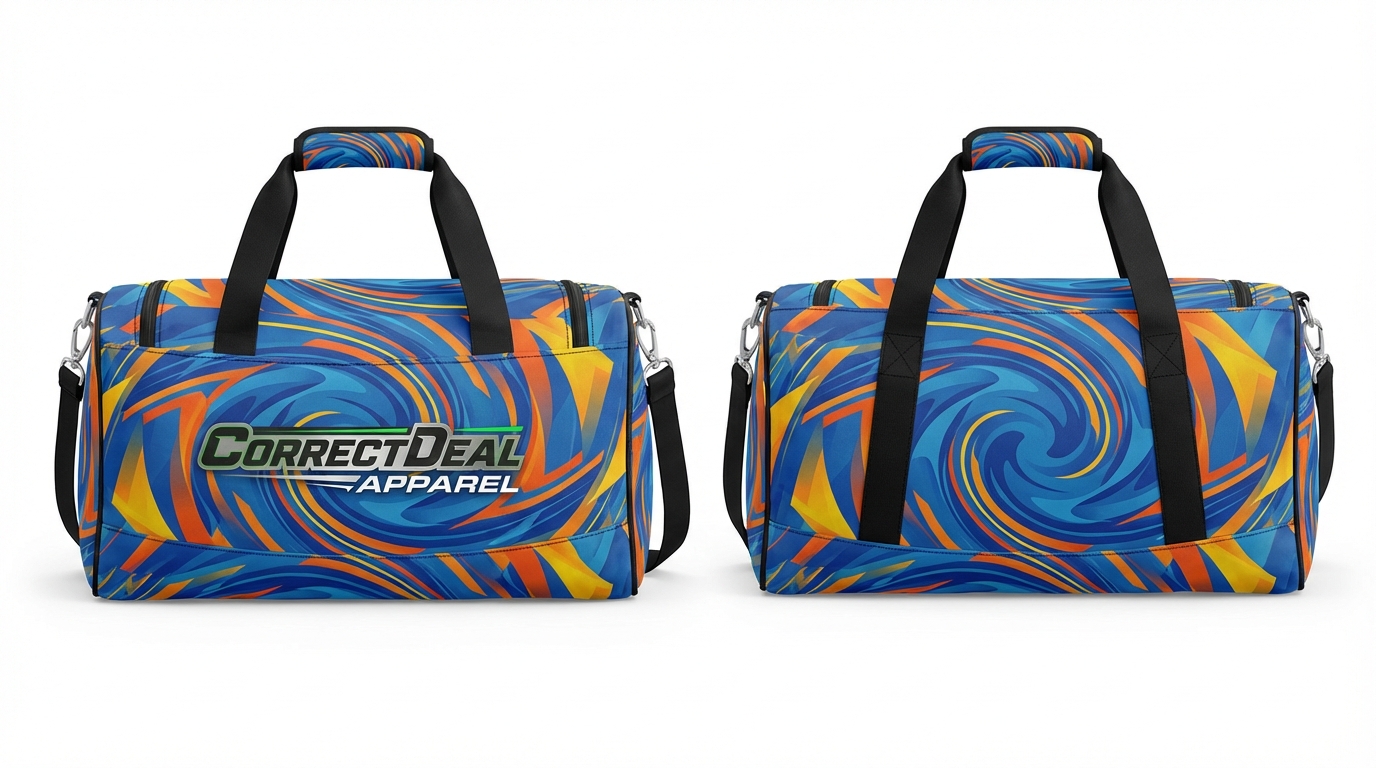 Correct Deal Apparel Gymnastics Duffle Bag – High-Capacity Reinforced Storage – Professional Travel & Gear Management