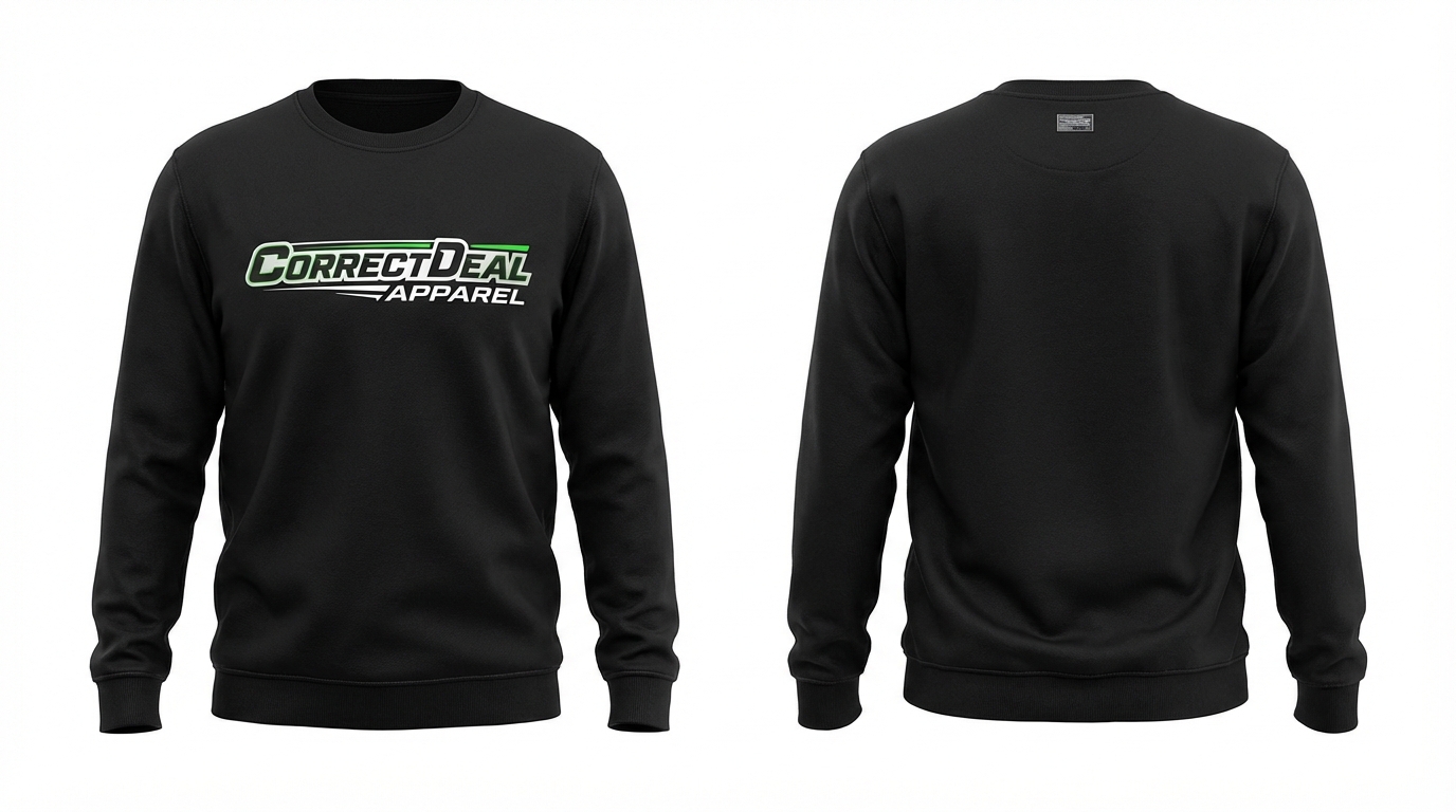 Correct Deal Apparel Full Sleeve Shirt – Premium Performance – Athletes & Active Lifestyle.