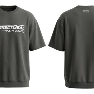 Correct Deal Apparel Oversized T-Shirts – Relaxed Street Fit – Athletes & Everyday Wear