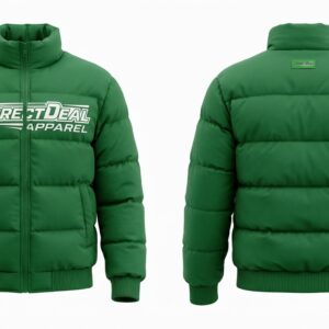 Correct Deal Apparel Performance Puffer Jacket – Lightweight Thermal Insulation – Winter Sports & Everyday Wear.