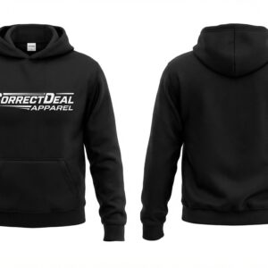 Correct Deal Apparel Pullover Hoodie – Premium Comfort – Everyday Athletes & Trainers.