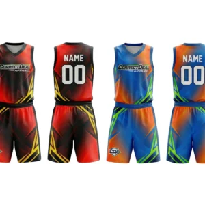 Correct Deal Apparel Reversible Basketball Uniform – Dual-Side Performance – Training & Game Play.