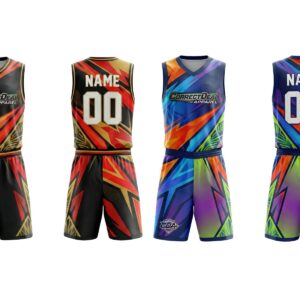Correct Deal Apparel Reversible Basketball Uniform – Dual-Side Performance – Training & Game Play.
