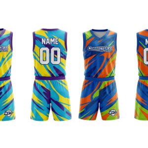 Correct Deal Apparel Reversible Basketball Uniform – Dual-Side Performance – Training & Game Play.