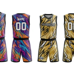 Correct Deal Apparel Reversible Basketball Uniform – Dual-Side Performance – Training & Game Play.