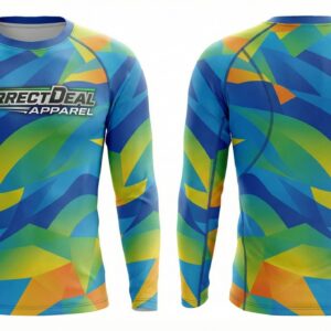 Correct Deal Apparel Compression Full Sleeve Shirt – Muscle Support Performance – Training & Sports.