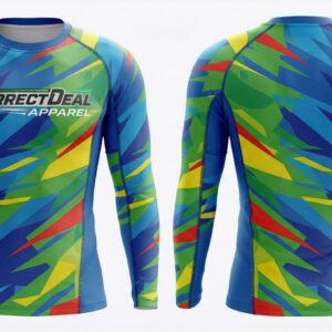 Correct Deal Apparel Compression Full Sleeve Shirt – Muscle Support Performance – Training & Sports.