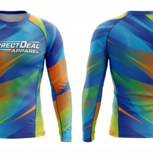 Correct Deal Apparel Compression Full Sleeve Shirt – Muscle Support Performance – Training & Sports.