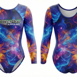 Correct Deal Apparel Gymnastics Leotard – High-Stretch Performance – Training & Competition.