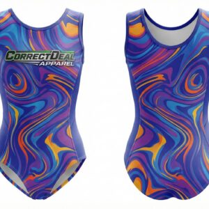 Correct Deal Apparel Gymnastics Leotard – High-Stretch Performance – Training & Competition.