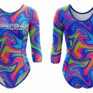 Correct Deal Apparel Gymnastics Leotard – High-Stretch Performance – Training & Competition.