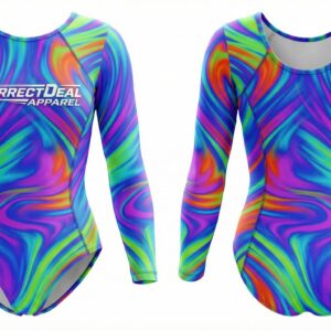 Correct Deal Apparel Gymnastics Leotard – High-Stretch Performance – Training & Competition.