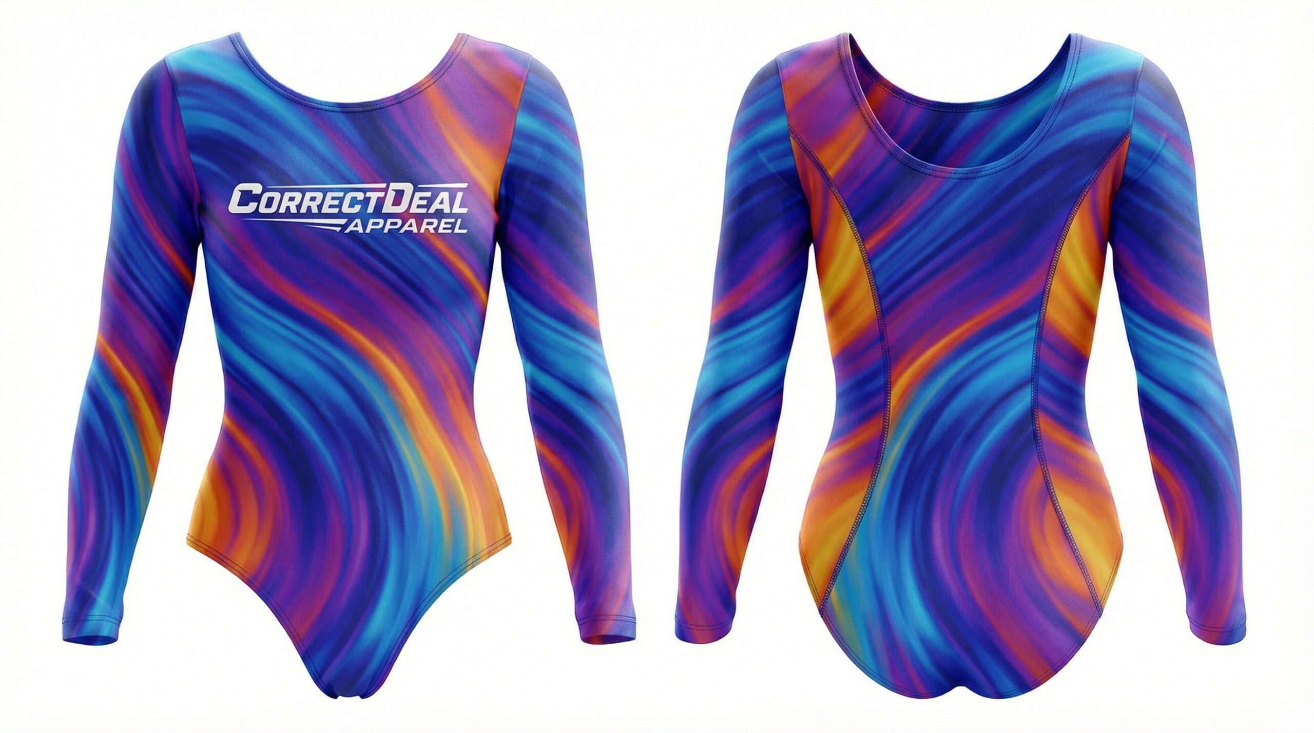 Correct Deal Apparel Gymnastics Leotard – High-Stretch Performance – Training & Competition.