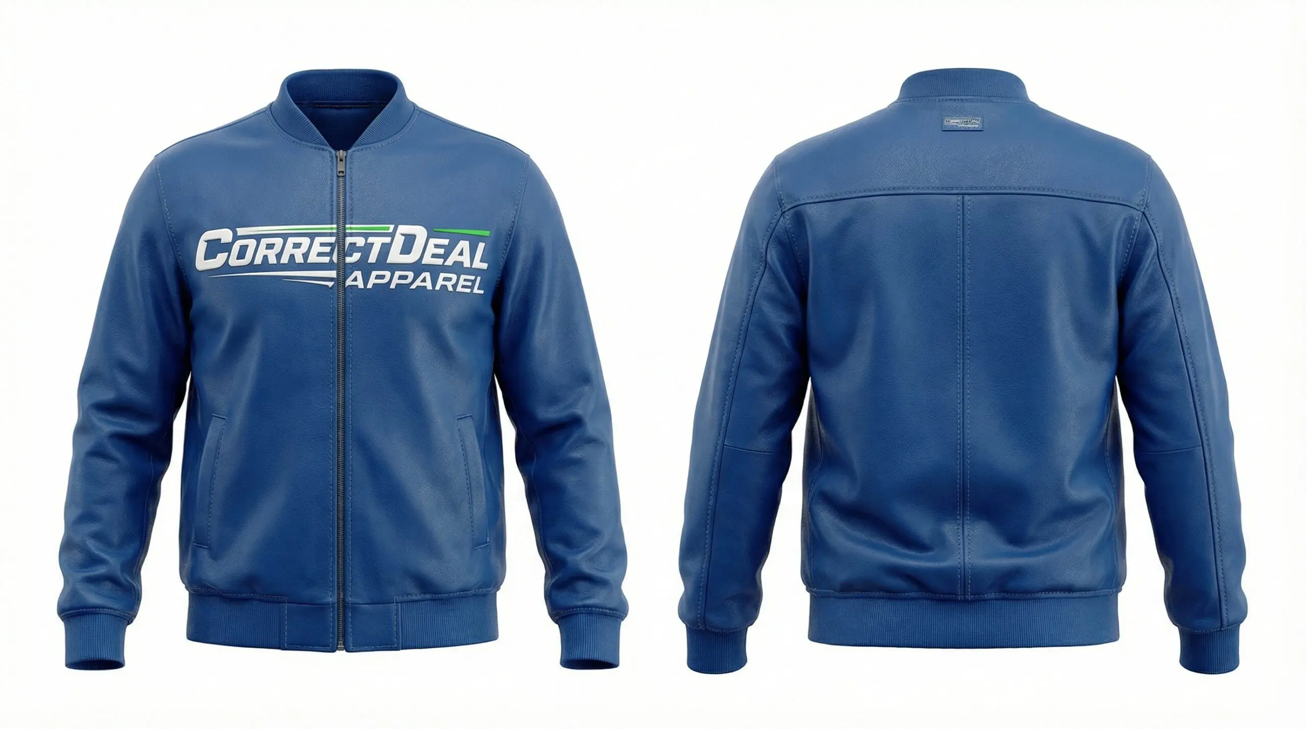 Correct Deal Apparel Leather Jacket – Premium Finish – Casual & Street Wear.