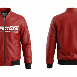 Correct Deal Apparel Leather Jacket – Premium Finish – Casual & Street Wear.