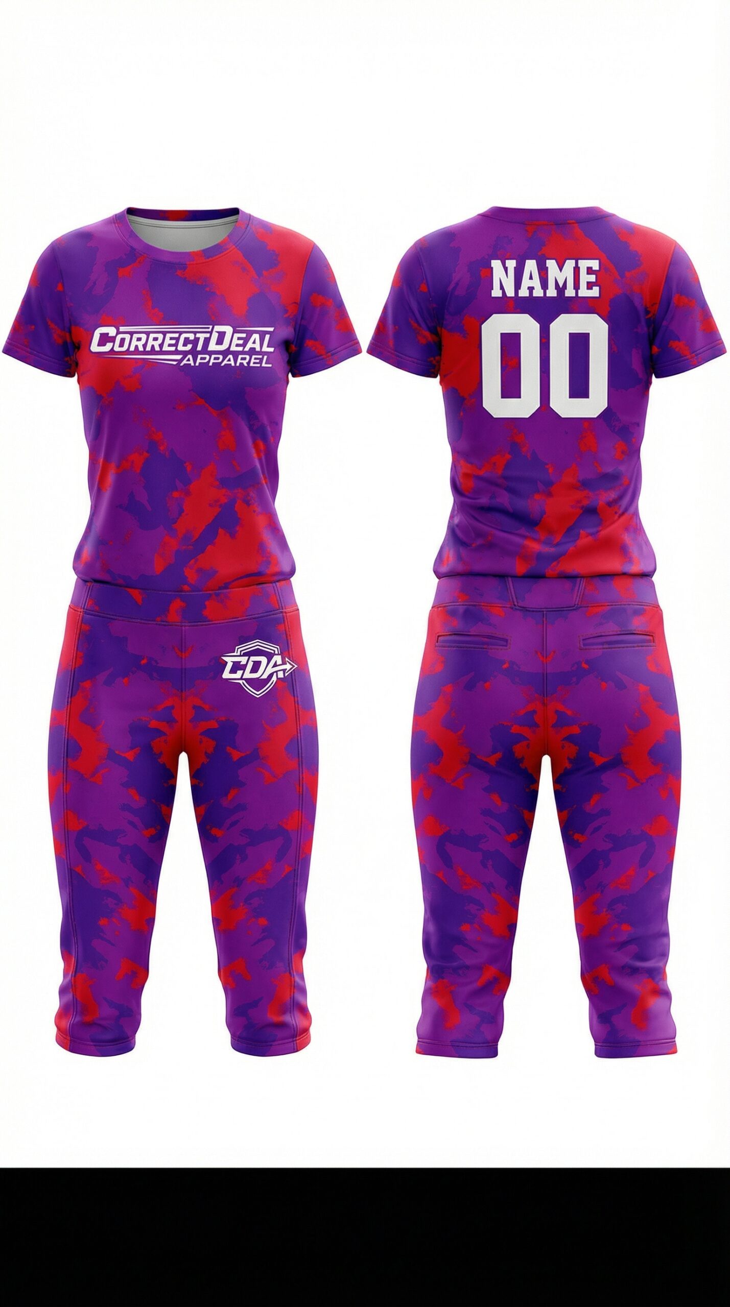 Custom Performance Softball Uniform Manufacturing Services